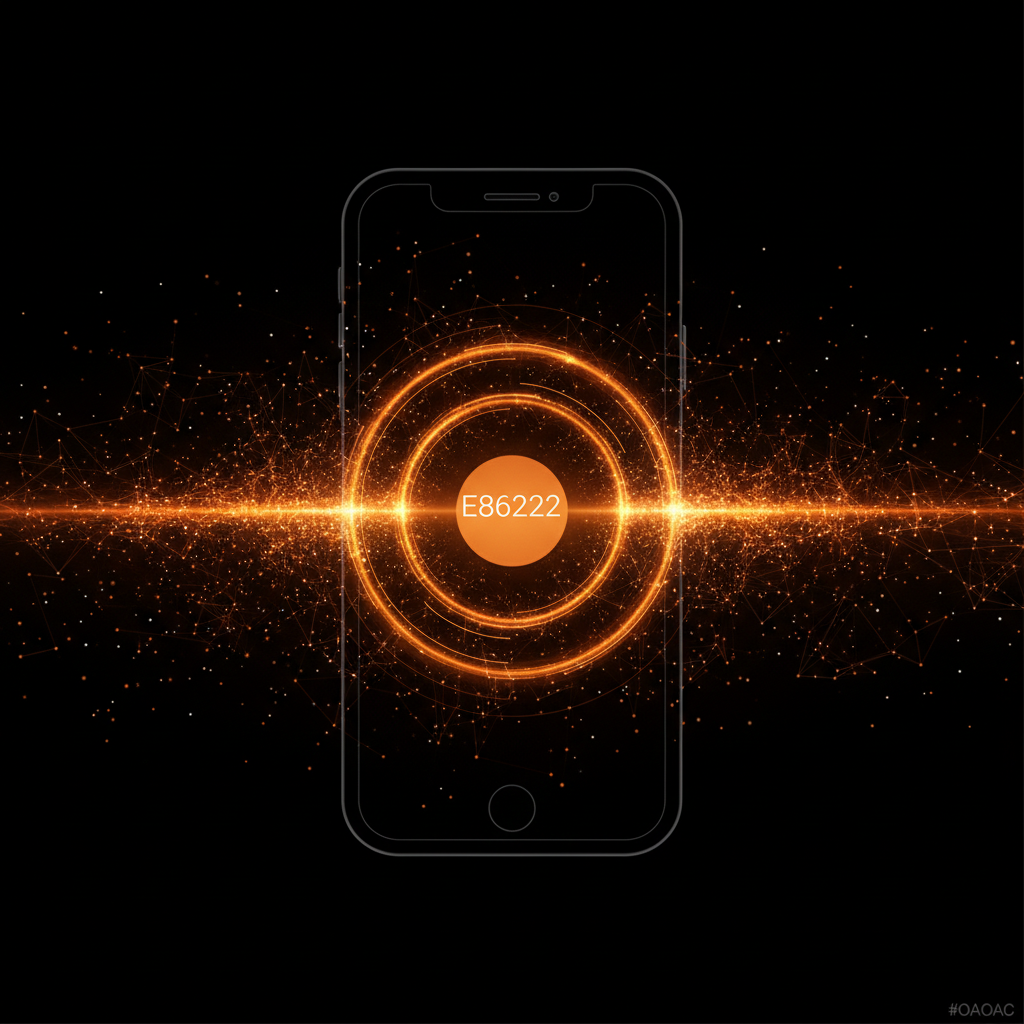 Push notifications — smartphone with expanding pulse waves of data